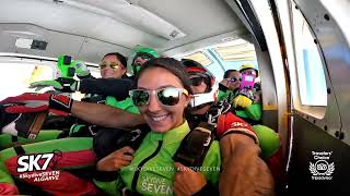 Tandem Skydive Salto de Paraquedas Algarve Julia