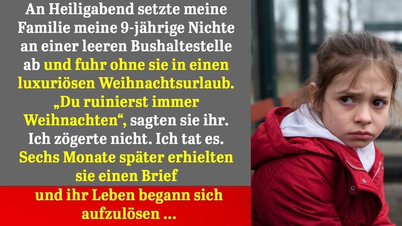 An Heiligabend ausgesetzt: Sie ließen ein 9-jähriges Kind zurück – dann zerstörte ein Brief alles