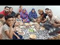 تعالوا شوفوا اكبر عزومه على فسيخ ورنجه مع عيله كبيره جدا وعيالي قاموا من غير اكل