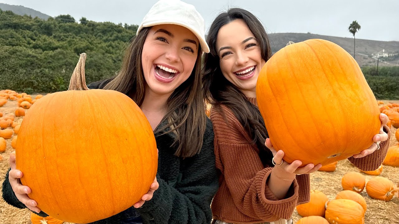 Twins vs Twin! Who picked the Best Pumpkin?