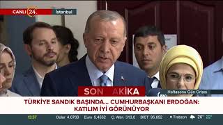Erdoğan: Bu seçimle beraber Türkiye demokratik bir devrimi gerçekleştiriyor #seçim2018