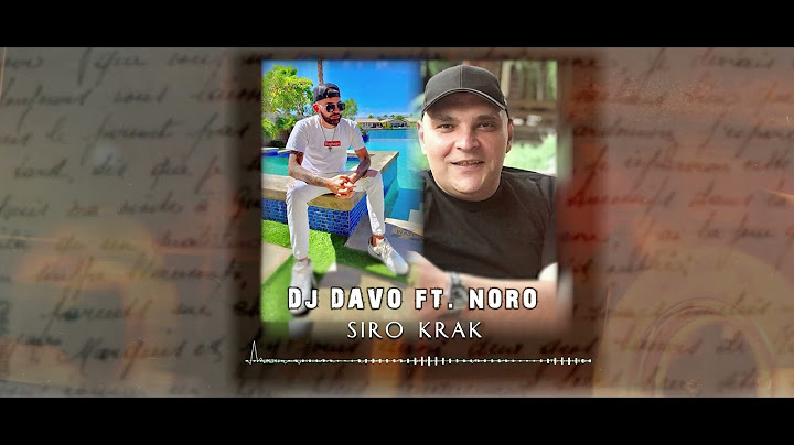 Dj Davo Ft Noro "Siro Krak"  █▬█ █ ▀█▀ ****2024 ****