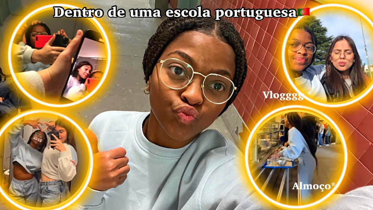 VLOG: DENTRO DE UMA ESCOLA PORTUGUESA🇵🇹