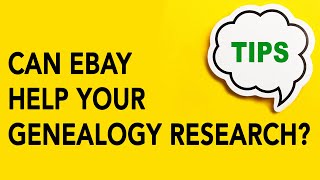 Can eBay Help Your Genealogy Research? | Ancestral Findings Podcast