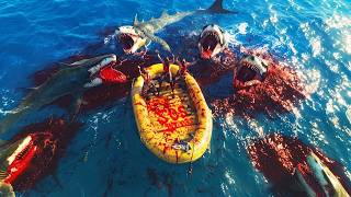 A Group Stranded at Sea for 30 Days, Where Touching Water Means Death
