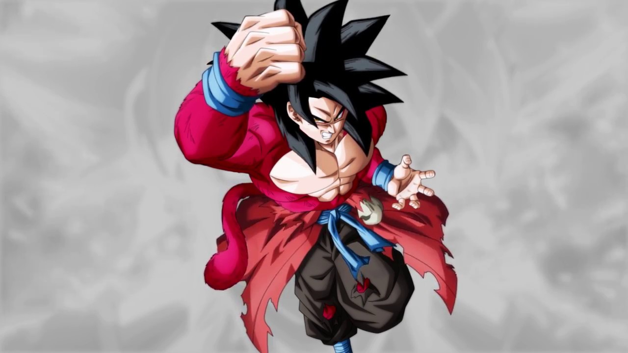 GOKU SSJ BLUE VS XENO GOKU SSJ4 [FULL HD] on Make a GIF