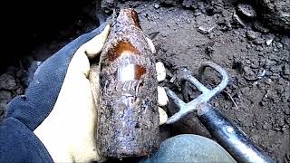 Antique Bottle Digging in Huntington W VA, 2025