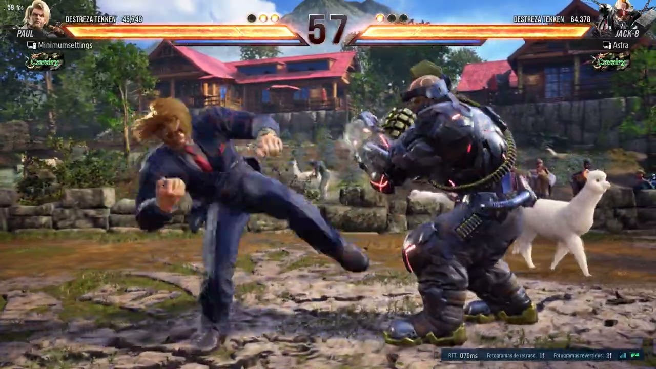 Tekken 8 gameplay - Paul vs Jack 8 (Ortiz Farm stage) Best of 3