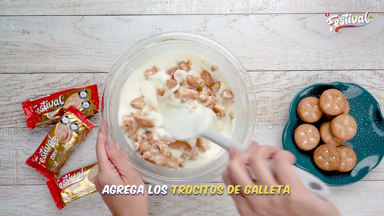 Helado de limonada de coco