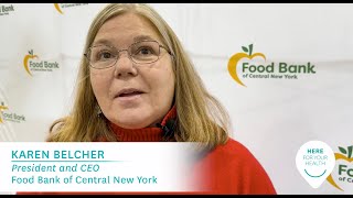 Fidelis Care Food Insecurity Grant: Food Bank of CNY (1:19)