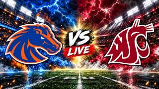 Boise State Broncos vs Washington State Cougars LIVE | NCAAF Live Score Update & Play-by-Play