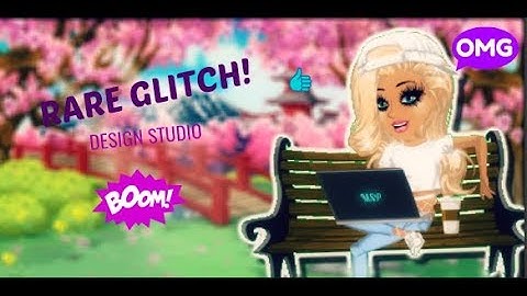 HOW TO GLITCH RARES ON MSP! | DESIGN STUDIO