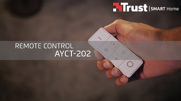 Trust Smart Home Mood AYCT-202 Remote Control with Magnetic Wall Mount (PORTUGUESE)
