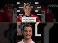 Dani Pedrosa agradeciendo a Marc Márquez el espectáculo dado en Sachsenring