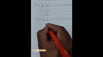 #sum of first n even numbers