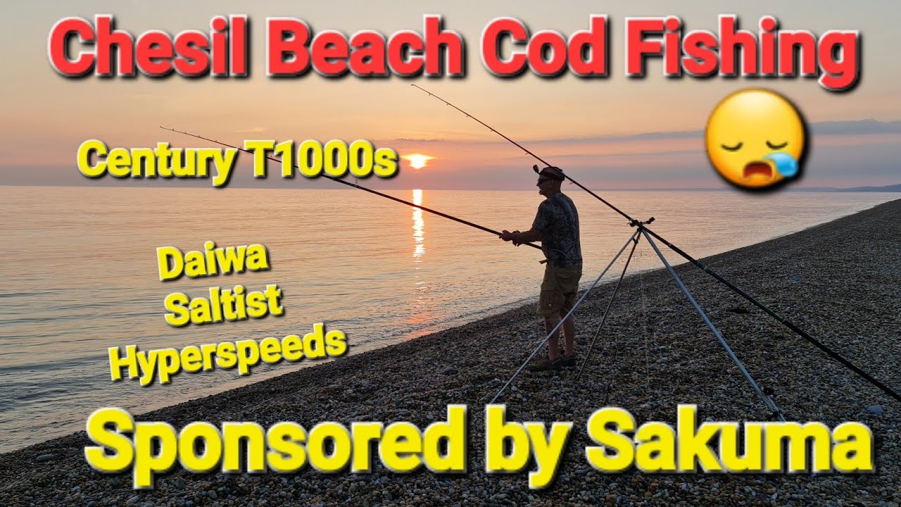 Chesil Beach Fishing Portland Cod Fishing Century T1000s Eliminator