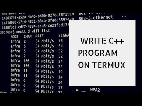 How To Write C++ Program On Termux