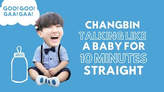 Changbin Talking Like A Baby For 10 Minutes Straight