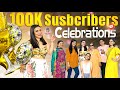 100k subscribers celebrations  1 lakh subscribers celebrations  pari nidhi  telugu vlog