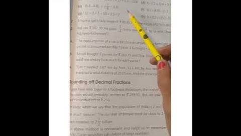 Chapter -6(Decimals) Ex. - 6(D) Ques. 1 to 3