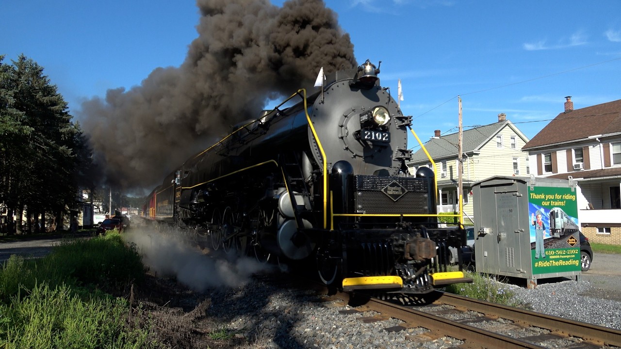 Reading & Northern's 2025 Tomato Festival Ramble:  2102 to Pittston