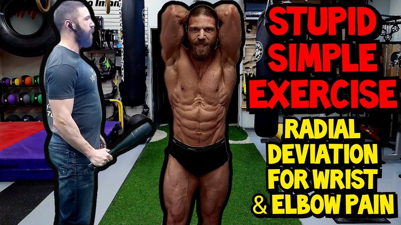 ELIMINATE WRIST AND ELBOW PAIN with this Radial Deviation Strengthening