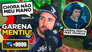 URGENTE! GB CHORA EM LIVE APÓS GARENA MENTIR SOBRE 10K DE DIAMANTE