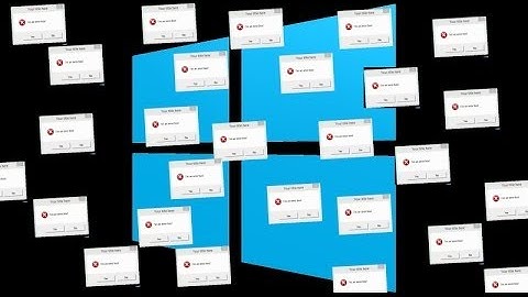 [Updated] Tutorial: Spam Error Boxes in Windows