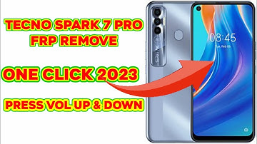 Tecno Spark 7Pro Frp Unlock.Unlock tool