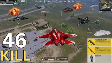 ☠️ Figher Jet + M202 War Destroy Helicopter, Robot, Tank in payload 3.0 🔥 || PUBG Mobile ||