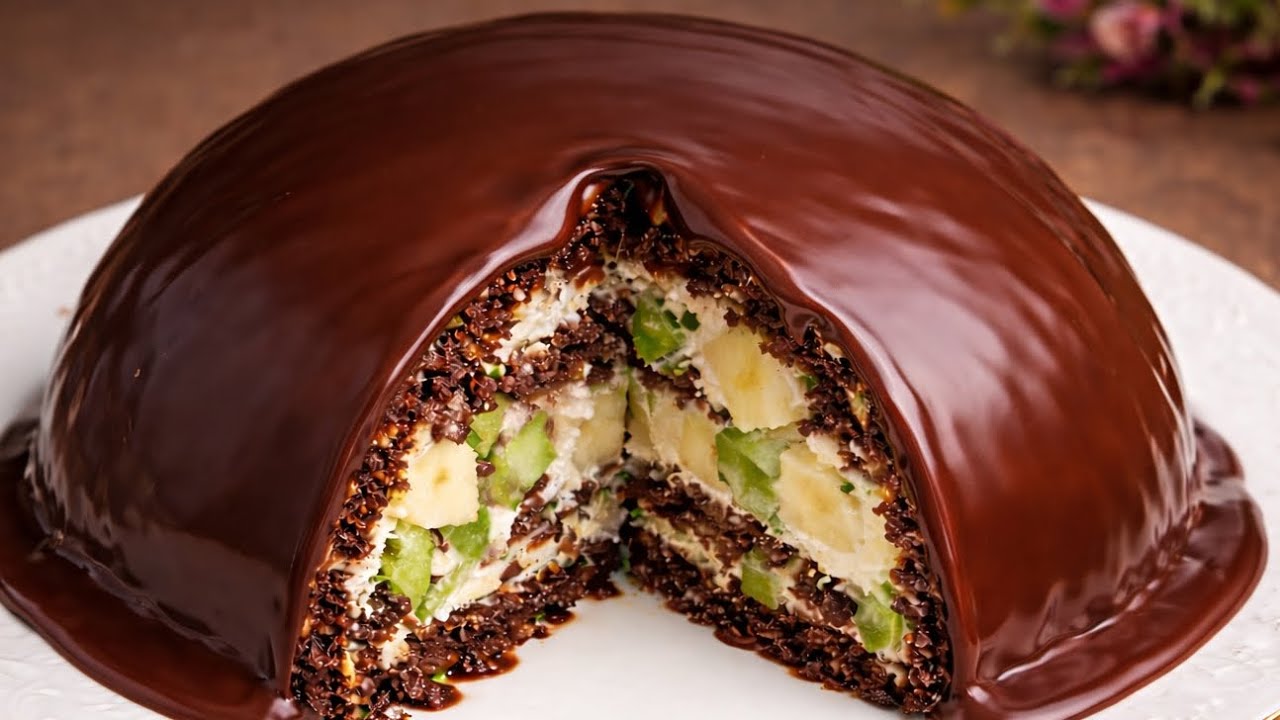 Nur Banane und Kiwi – und das zarteste Dessert ist in 10 Minuten fertig!