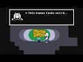 Undertale falling into under world but became lamp