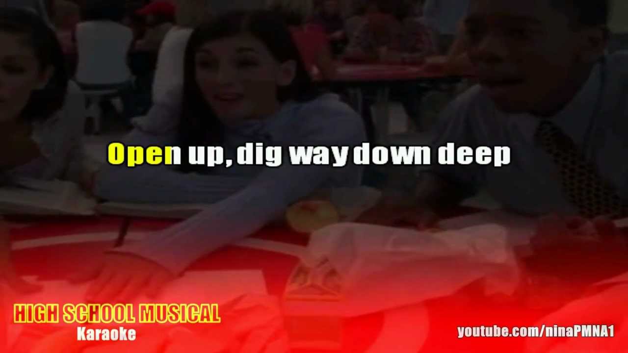 KARAOKE Stick To The Status Quo - High School Musical
