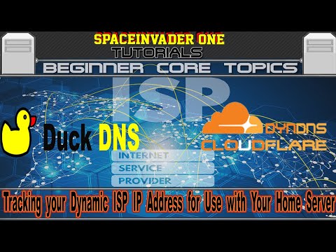Tracking your Dynamic ISP IP Address for use with your Home Server with Cloudflare DDNS & Duck DNS