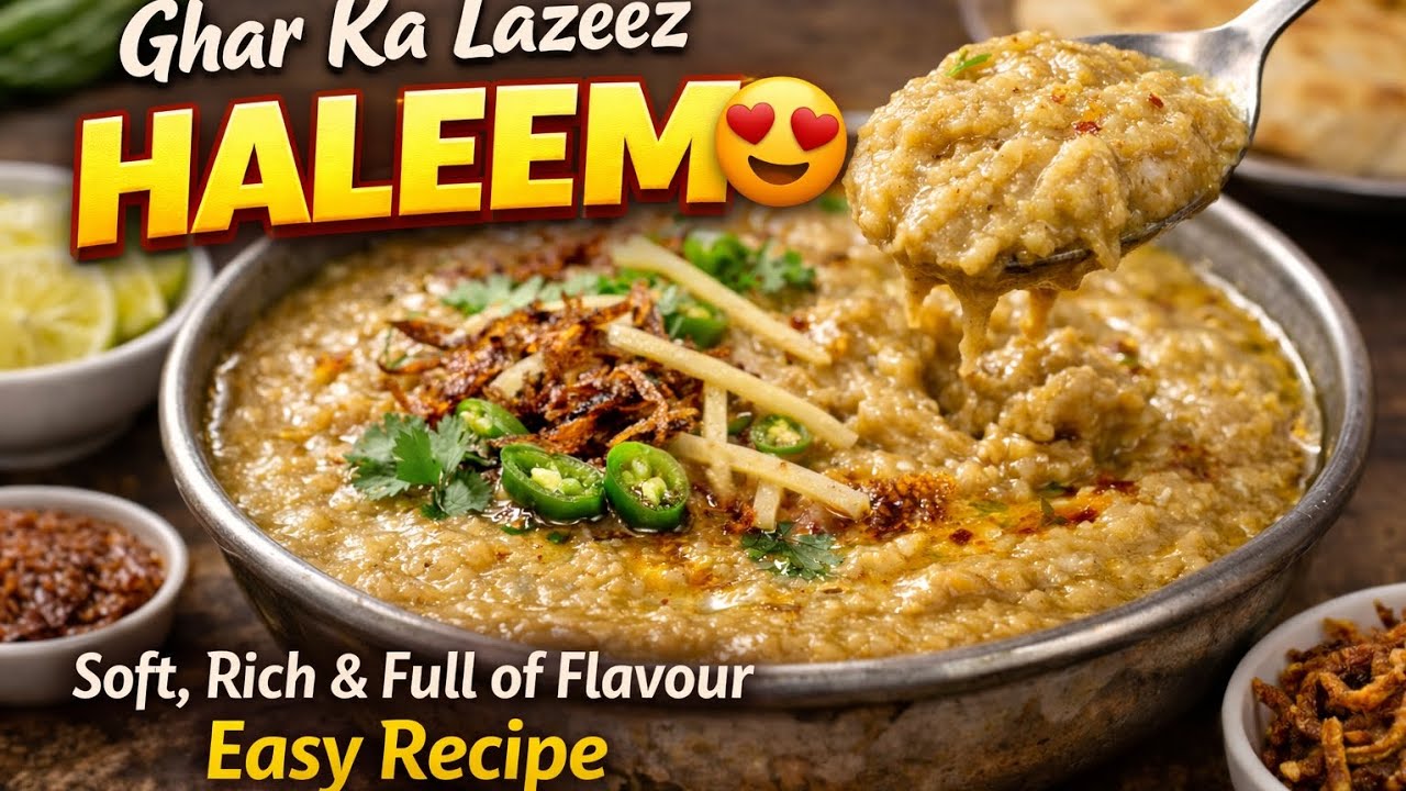 Perfect Chicken Haleem Recipe | Soft & Creamy Haleem