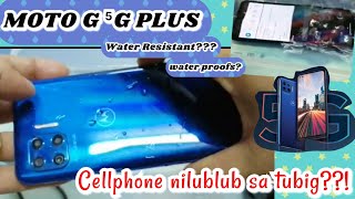 Moto G ⁵G Plus review and unboxing #motorola #5G #water resistant phone