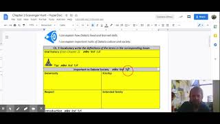 Chapter 3 Scavenger Hunt - HyperDoc - Walkthrough