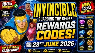 Invincible Reward Codes 2026 | Invincible: Guarding the Globe Codes | Invincible Redeem Codes