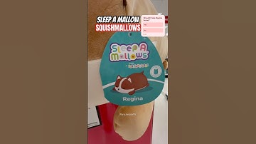 I found Regina sleep a mallow‼️  #shorts #fyp #squishy #plushies #toys #cute #squishmallows