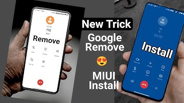 Remove Google Dialer & Enable Mi Dialer with Call Recording & All Functions - No Root | Official