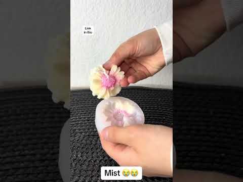 Kleine Blumenkerze 🌸