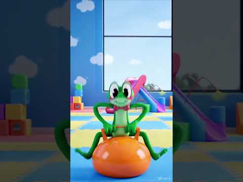 Hop with Ribbit the frog