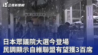 日本眾議院大選今登場 民調顯示自維聯盟有望獲3百席｜20260208 公視晚間新聞