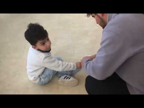 حمزه جان به دیدن ماهی ها رفته 