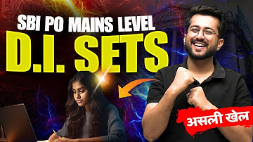 🔥 SBI PO Mains Level D.I. Sets | Data Interpretation | Quant for Bank Exams |  By Aashish Arora