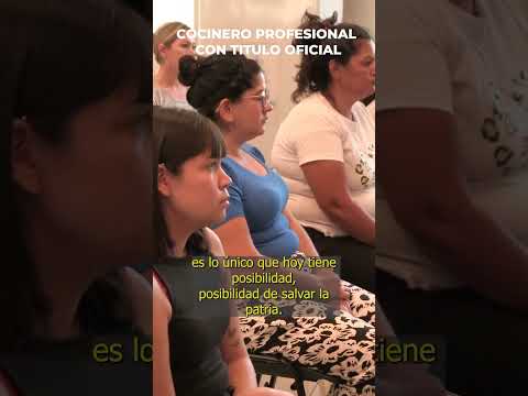 UTHGRA San MartÃn comenzó el curso de Cocinero Profesional con titulo oficial
