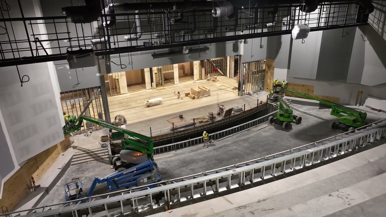 Batesville High School Performing Arts Construction Update 05-19-2025 interior
