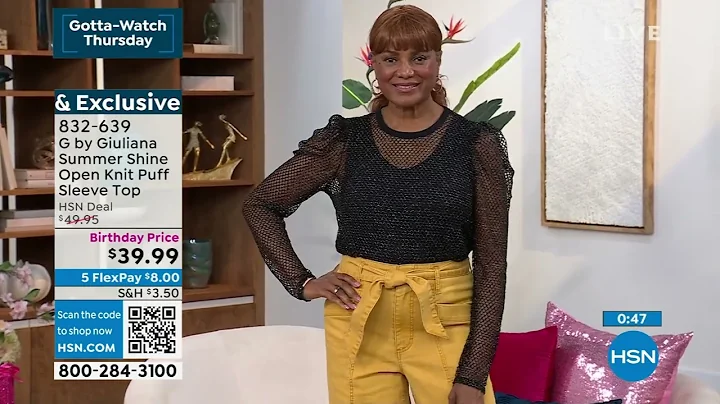 HSN | Gotta See G by Giuliana Rancic Celebration 07.20.2023 - 08 PM