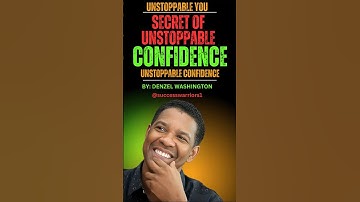 The Secret to Unstoppable Confidence in 2025 | Denzel Washington motivational Speech