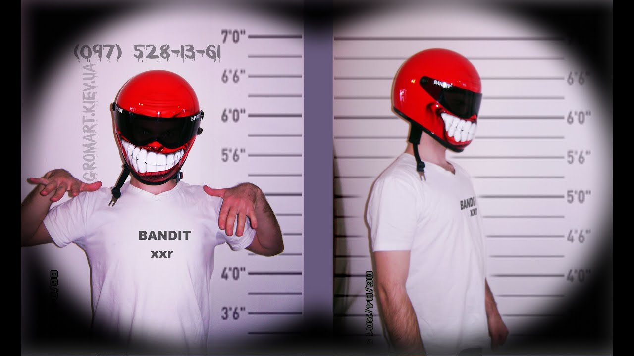 Bandit. Аэрография на шлеме. Киев